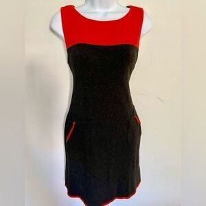 - Yoana Baraschi Sheath Dress- M red /gray